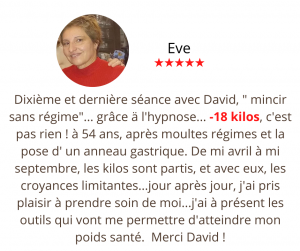Méthode mincir sans régime, Eve