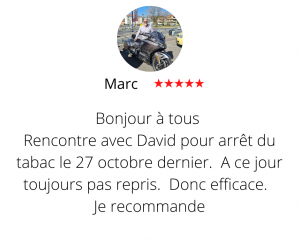 Arrêter de fumer par hypnose 13, Marc