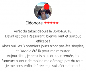 Arrêter de fumer par hypnose13, Eléonore