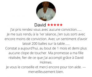Arrêter de fumer par hypnose13, David.