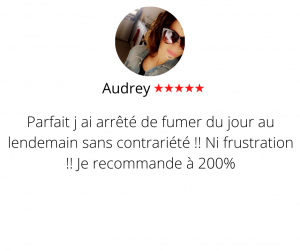 Arrêter de fumer par hypnose13, Audrey
