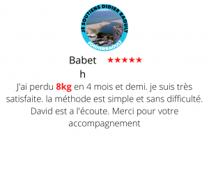 Méthode mincir sans régime - Babeth
