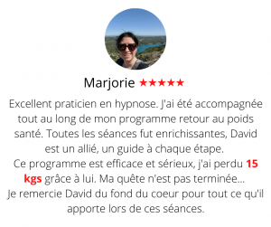 Méthode mincir sans régime - Marjorie
